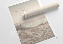 Load image into Gallery viewer, Birds on the beach photograph