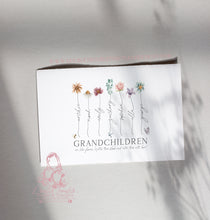 Load image into Gallery viewer, Grandparents Gift for Her - For Nana, Birthday Present idea for Nanny - Mothers day gift for grandparents from Grandchildren