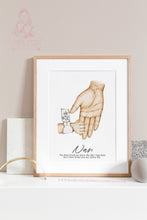 Load image into Gallery viewer, Gift for Her - Mothers Day gift For Nana, Mum, Birthday Present idea for Nanny -  for grandparents from Grandchildren