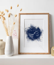 Load image into Gallery viewer, Baby Scan Art - Ultra Sound- Mothers Day