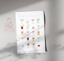 Load image into Gallery viewer, COCKTAIL MENU