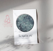 Load image into Gallery viewer, Constellation Star Map Poster
