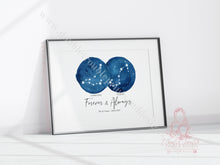 Load image into Gallery viewer, Couples Zodiac Constellation - Star Sign Astrogology