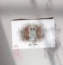 Load image into Gallery viewer, Custom House Painting Illustration Digital Watercolour Sketch
