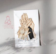 Load image into Gallery viewer, Dog Family Paw Print - Prints Pets