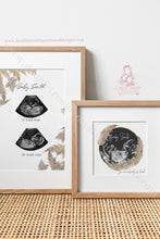 Load image into Gallery viewer, Double Scan Natural Pampass - Ultra Sound Art
