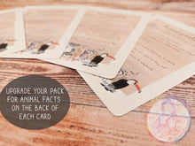 Load image into Gallery viewer, Educational Watercolour Animal Alphabet Flash Cards