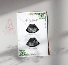 Load image into Gallery viewer, Eucalyptus Double Scan - Ultra Sound Art