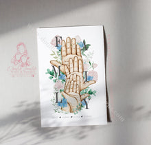 Load image into Gallery viewer, Family Hands Floral Spring Flowers