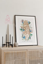 Load image into Gallery viewer, Family Hands Floral Spring Flowers