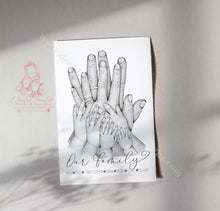 Load image into Gallery viewer, Family Hands- Married - Back Of Hands