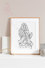 Load image into Gallery viewer, Family Hands- Palms - Dog Cat Paw
