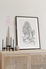 Load image into Gallery viewer, Family Hands- Palms - Dog Cat Paw