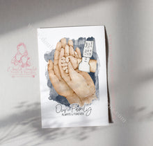 Load image into Gallery viewer, Family Of 3 Newborn Baby Personalised Mother Father Son Daughter
