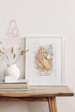 Load image into Gallery viewer, Family Of 3 Newborn Baby Personalised Mother Father Son Daughter