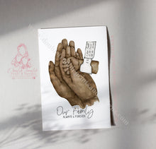 Load image into Gallery viewer, Family Of 3 Newborn Baby Personalised Mother Father Son Daughter