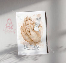 Load image into Gallery viewer, Family Of 3 Newborn Baby Personalised Mother Father Son Daughter