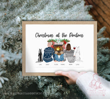 Load image into Gallery viewer, FAMILY CHRISTMAS GIFT // CHRISTMAS DECOARTIONS/ GRANDPARENTS GIFT/ GIFT FOR HER// GIFT FOR MUM// GIFT FOR HIM
