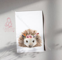 Load image into Gallery viewer, Floral Woodland Prints Set Of 3 Forest Friends Nursery Decor Animal
