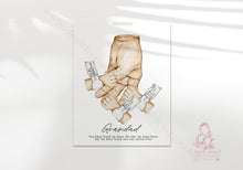 Load image into Gallery viewer, Gift For Grandad- Grandparents Gift- Grandad - Grampa- Pops Newborn- Fathers Day