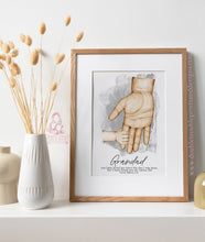 Load image into Gallery viewer, Grandad and Grandchildren Hands - Fathers Day - Birthday