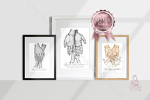 Load image into Gallery viewer, Grandparents Watercolor Hands Print Gift Christmas Birthday