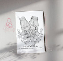 Load image into Gallery viewer, Grandparents Watercolor Hands Print Gift Christmas Birthday