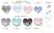 Load image into Gallery viewer, Heartbeat Foil Playable Baby Scan Art With Qr Code