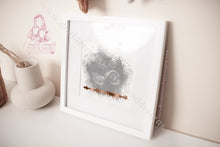 Load image into Gallery viewer, Heartbeat Ultrasound Baby Scan Soundwaves Qr Code