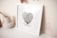 Load image into Gallery viewer, Mothers Day Nana Gift For Herstar Map Line Art Print