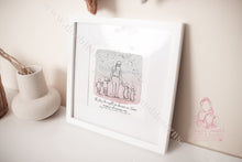 Load image into Gallery viewer, Mothers Day Nana Gift For Herstar Map Line Art Print