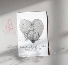 Load image into Gallery viewer, Mothers Day Nana Gift For Herstar Map Line Art Print