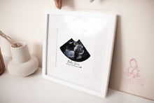 Load image into Gallery viewer, ULTRASOUND BASIC SHAPE - BABY SCAN PRINT- FRAME- PREGNANCY - GIFT