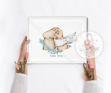 Load image into Gallery viewer, Newborn Gift Personalised Baby Foot