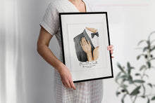 Load image into Gallery viewer, WEDDING PAINTING - CUSTOM MR & MRS - PERSONALISED RING - COUPLE - MARRIED