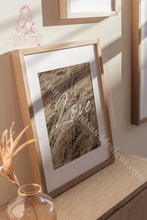 Load image into Gallery viewer, Pampas Love Script Home Print