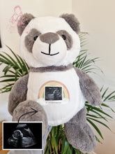 Load image into Gallery viewer, Large Teddy Panda Baby Scan - Pregnancy Announcement - Baby Gift