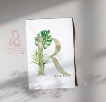Load image into Gallery viewer, Personalised Jungle Safari Animal Portrait Prints