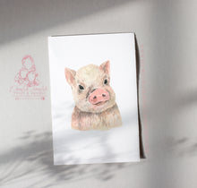 Load image into Gallery viewer, BABY FARM ANIMALS NURSERY PICTURES GENDER NEUTRAL FARM THEME POSTERS - BABY ANIMALS - HOME WALL ART - FARM HOUSE - BABY SHOWER IDEAS