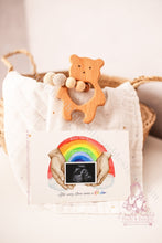 Load image into Gallery viewer, Rainbow Baby - Ultrasound Scan Keepsake