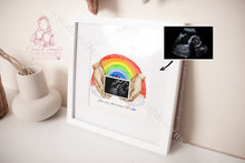 Load image into Gallery viewer, Rainbow Baby - Ultrasound Scan Keepsake