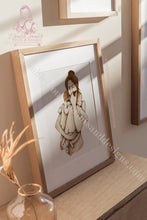 Load image into Gallery viewer, Twin Mum Newborn Baby Personalised Family Print