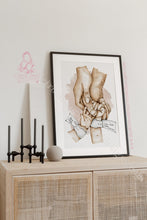 Load image into Gallery viewer, Twins Family Hands Print- Twins- Newborns - Siblings