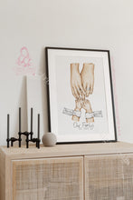 Load image into Gallery viewer, Watercolor Family Parents And Children