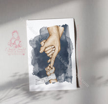 Load image into Gallery viewer, Watercolor Parents And Baby