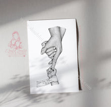 Load image into Gallery viewer, Watercolor Parents And Baby