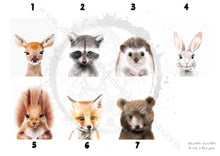 Load image into Gallery viewer, Woodland Animal Nursery Prints Forest Friends
