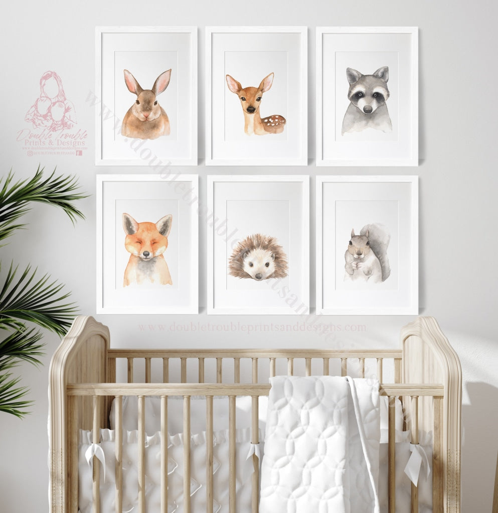 Forest friends top nursery decor