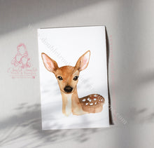 Load image into Gallery viewer, Woodland Prints Set Of 6 Forest Friends Nursery Decor Animal