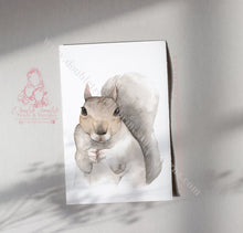 Load image into Gallery viewer, Woodland Prints Set Of 6 Forest Friends Nursery Decor Animal